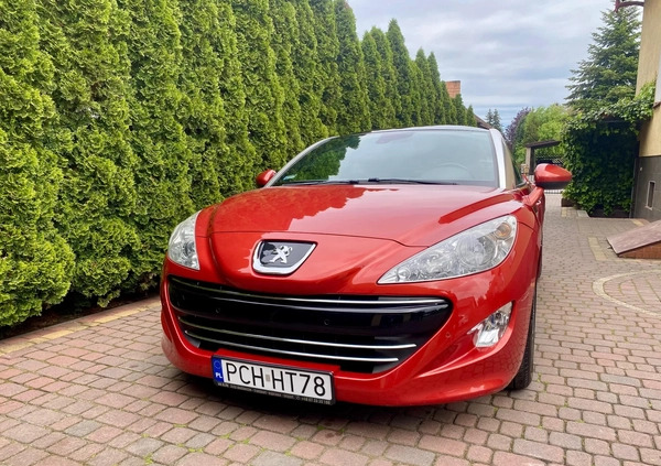 Peugeot RCZ cena 36000 przebieg: 179000, rok produkcji 2010 z Chodzież małe 277